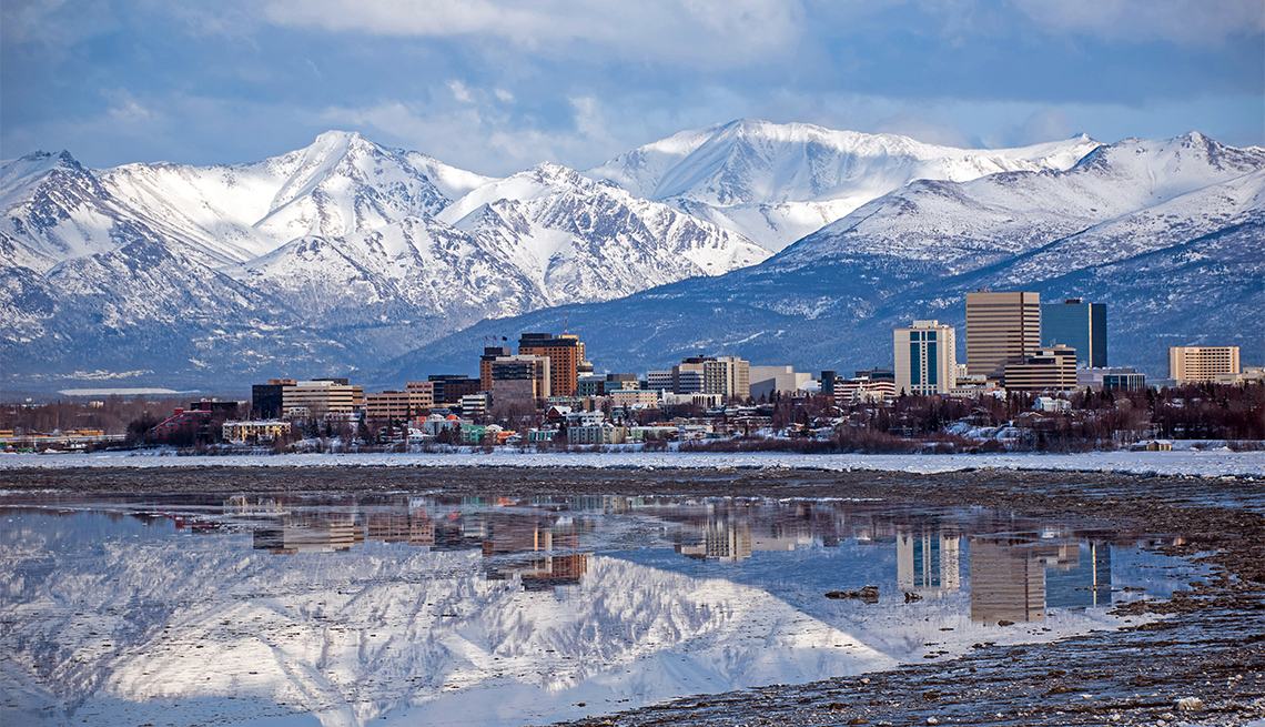 Anchorage, Alaska Skyline